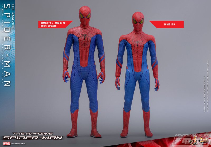 アメイジング・スパイダーマン』スパイダーマンの1/6スケール可動