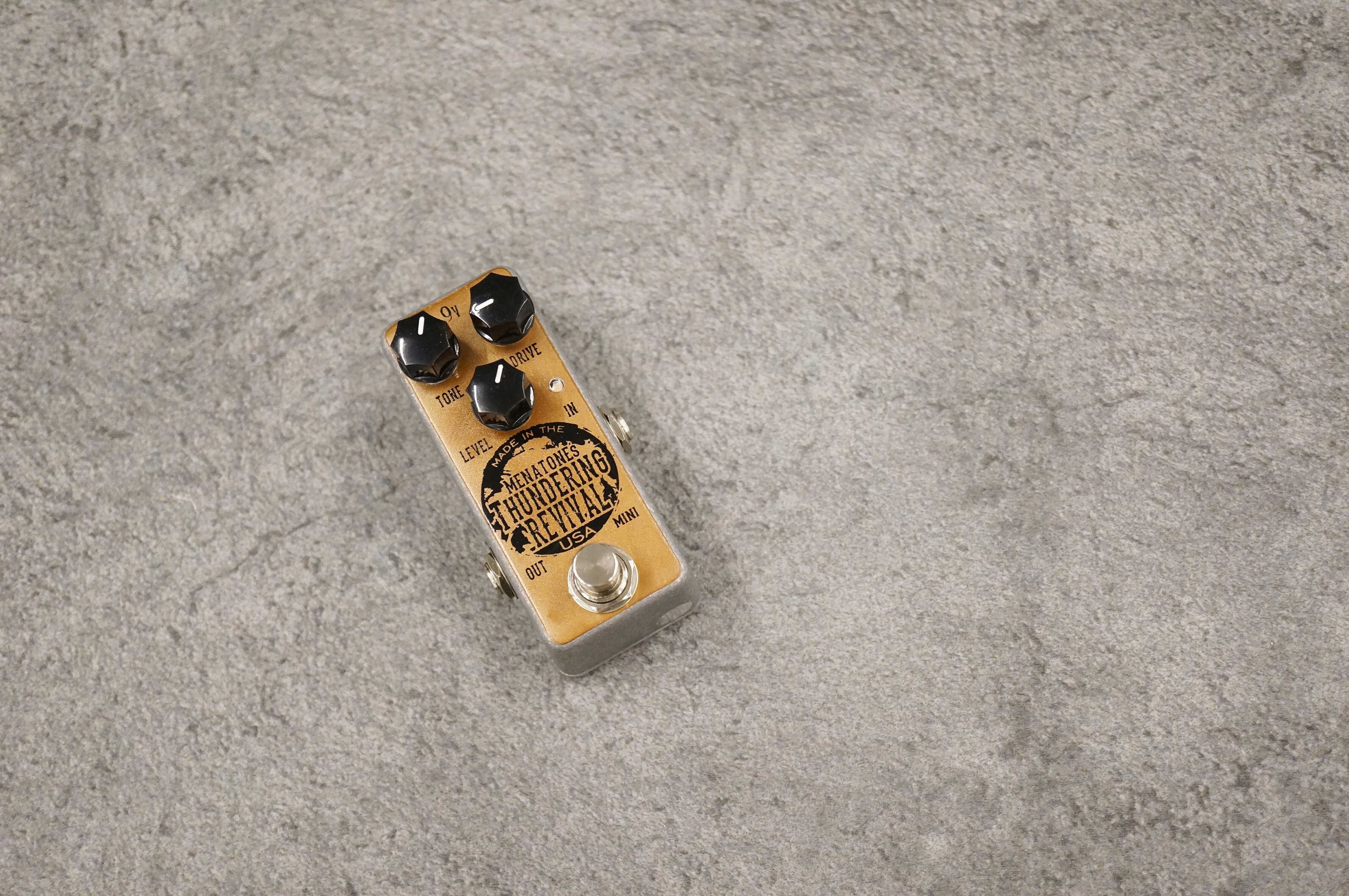 ぶっといナチュラル系オーバードライブ！Menatone Thundering Revival