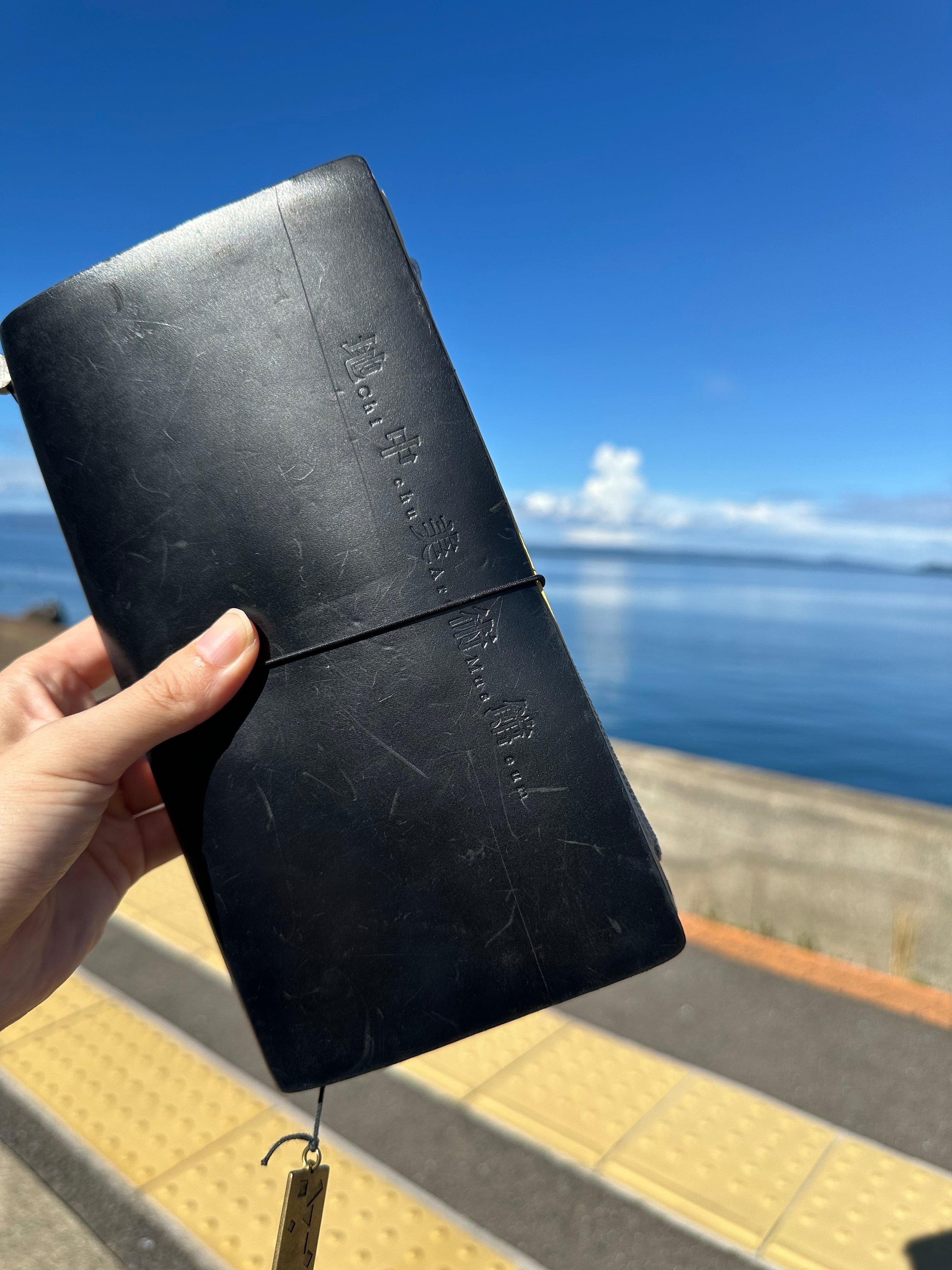 トラベラーズノート5冊目｜地中美術館｜ガラ