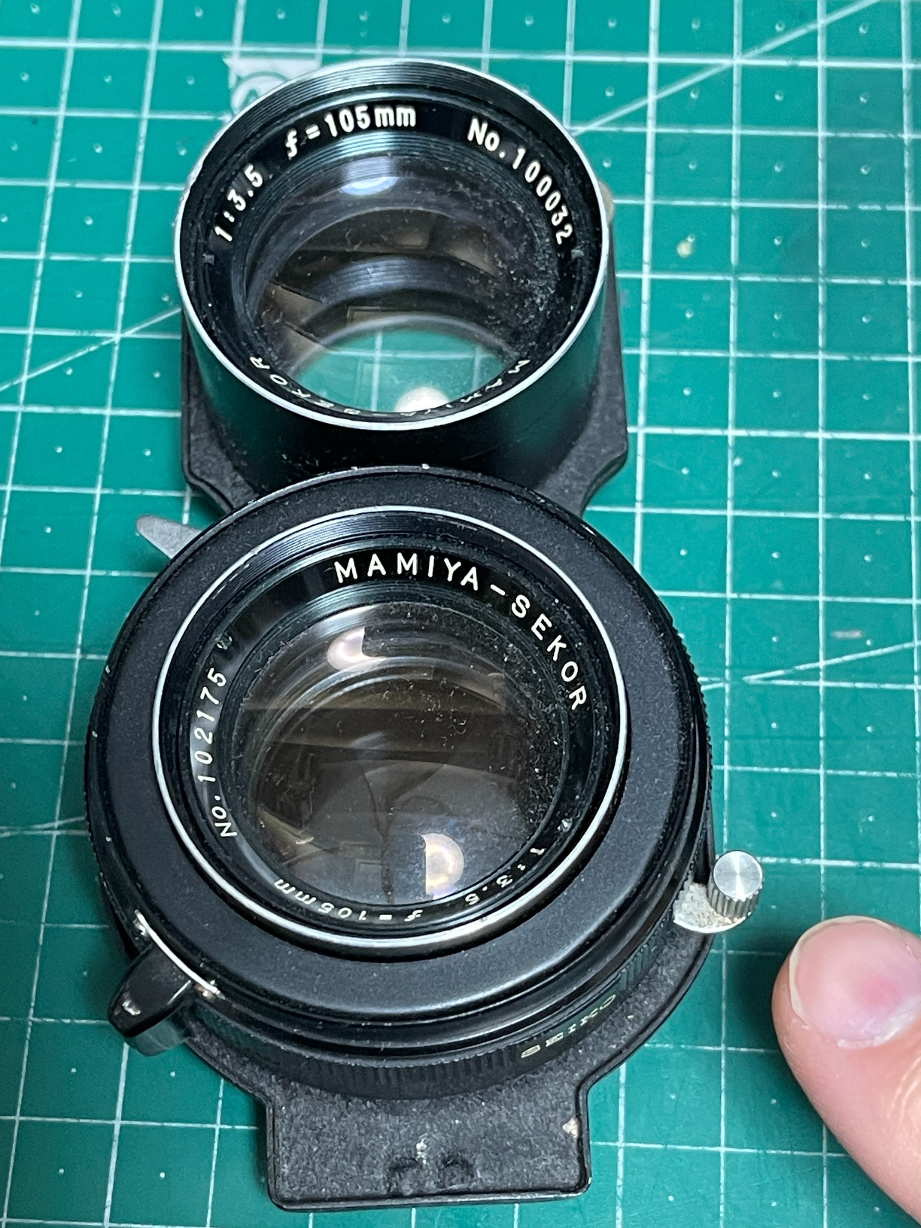 Mamiya C33の動作確認｜怪力熊男