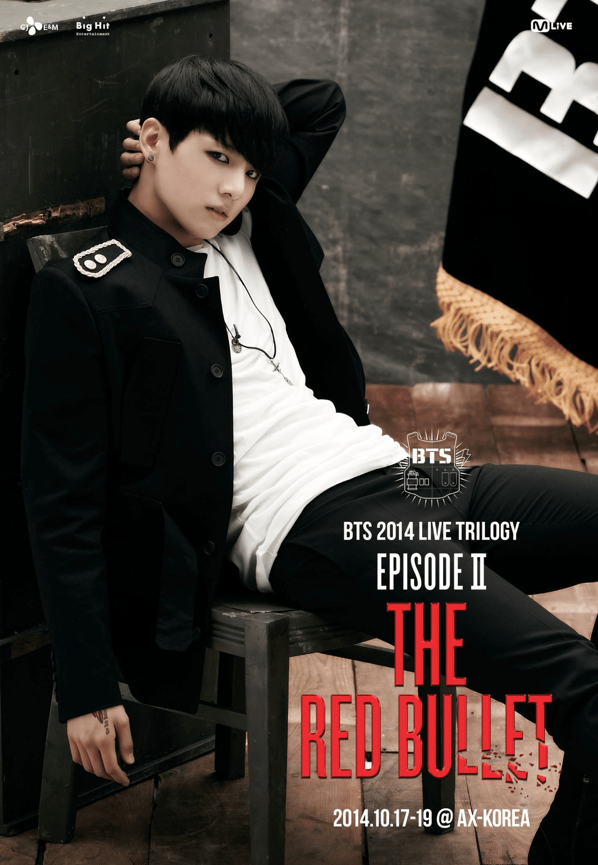 BTS 2014 LIVE TRILOGYEPISODE Ⅱ: THE RED BULLET ポスター