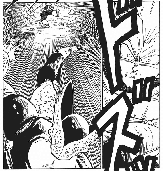 超ベジータに負けるセル