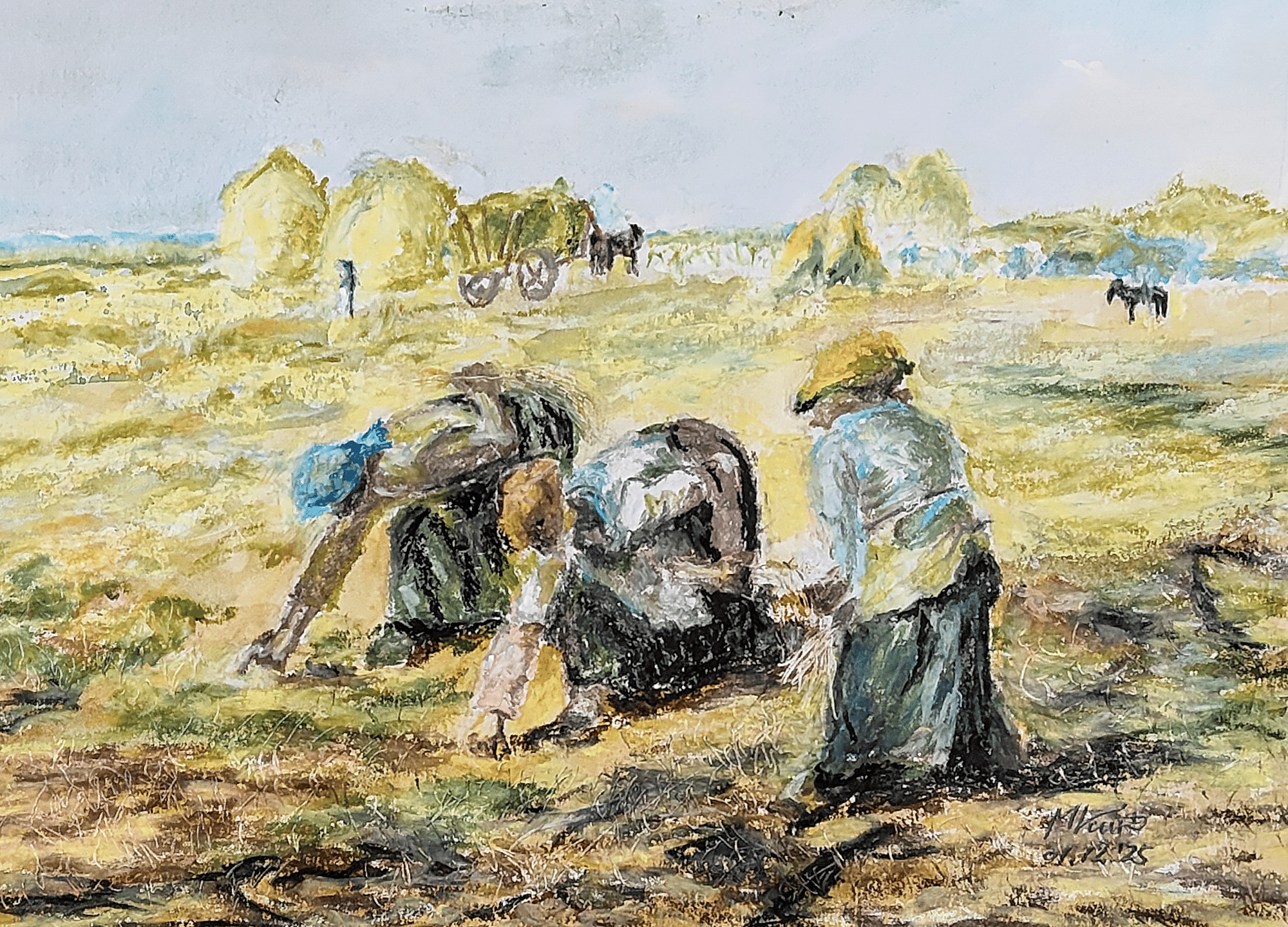 画家の心 美の追求 第95回「ジャン＝フランソワ・ミレー 『落穂拾い