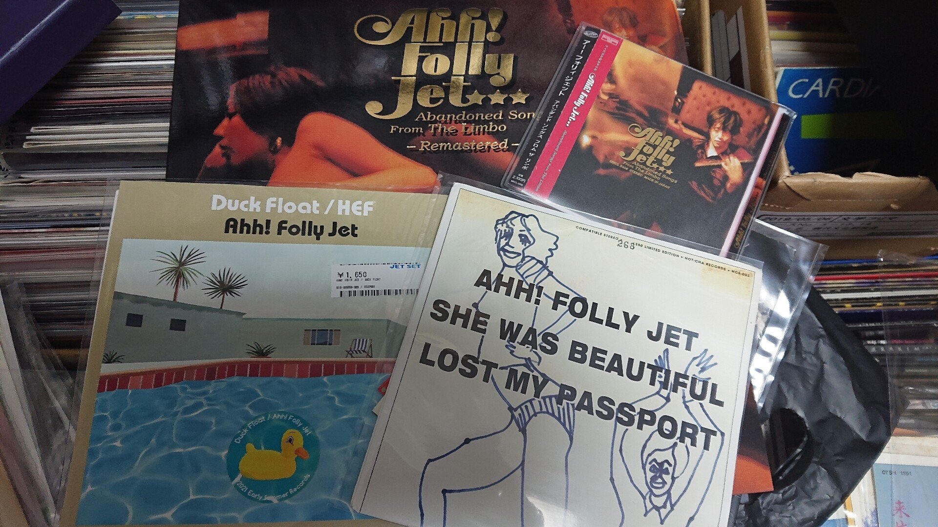 Ahh! Folly Jet『Abandoned Songs From The Limbo』復刻！～伝説の