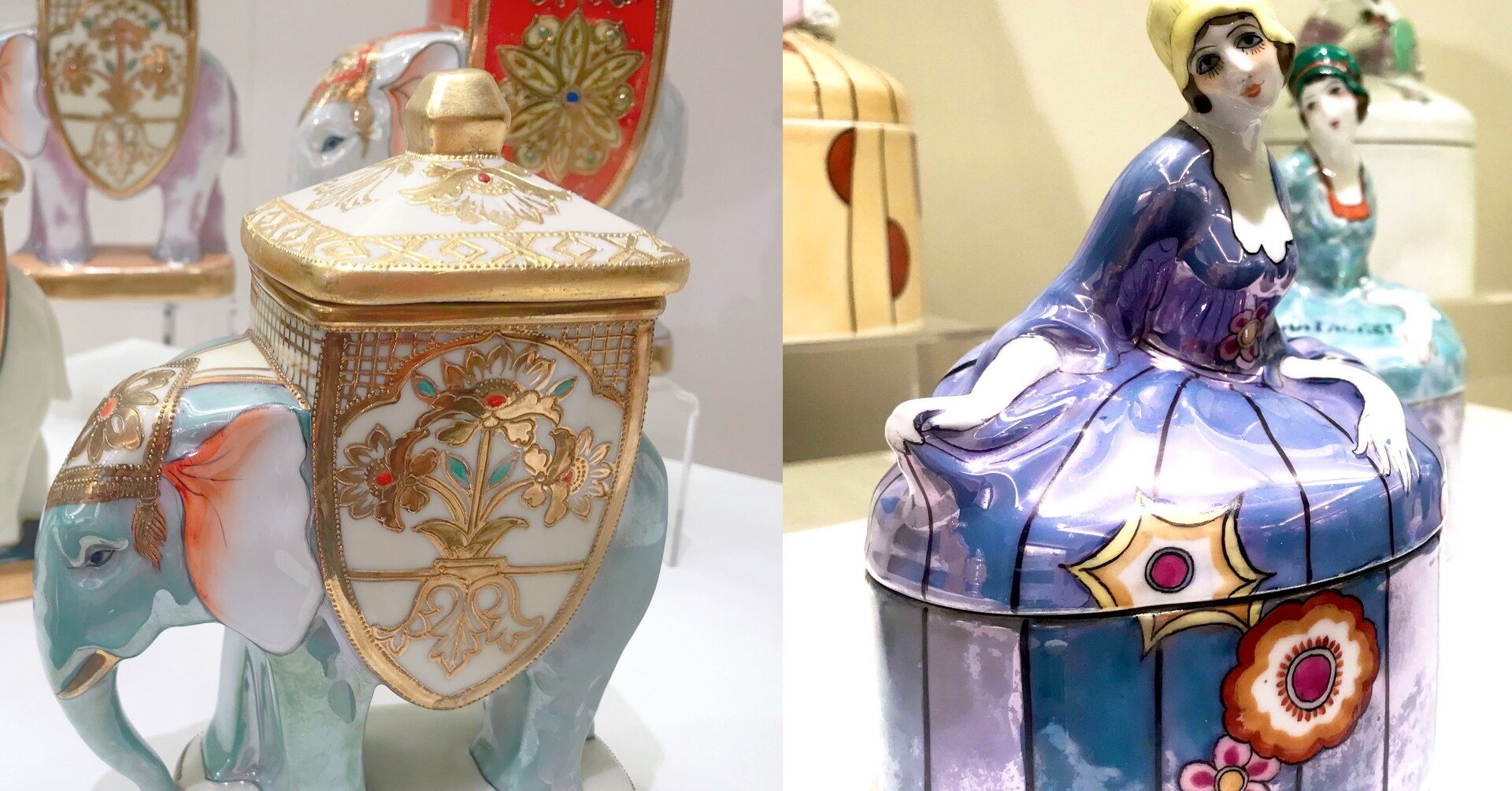 ポップでキュートなノリタケ・アール・デコ｜横山美術館