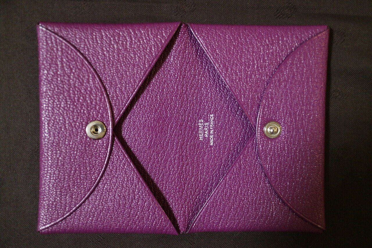 レビュー】エルメス「カードケース カルヴィ」/ HERMES「Calvi