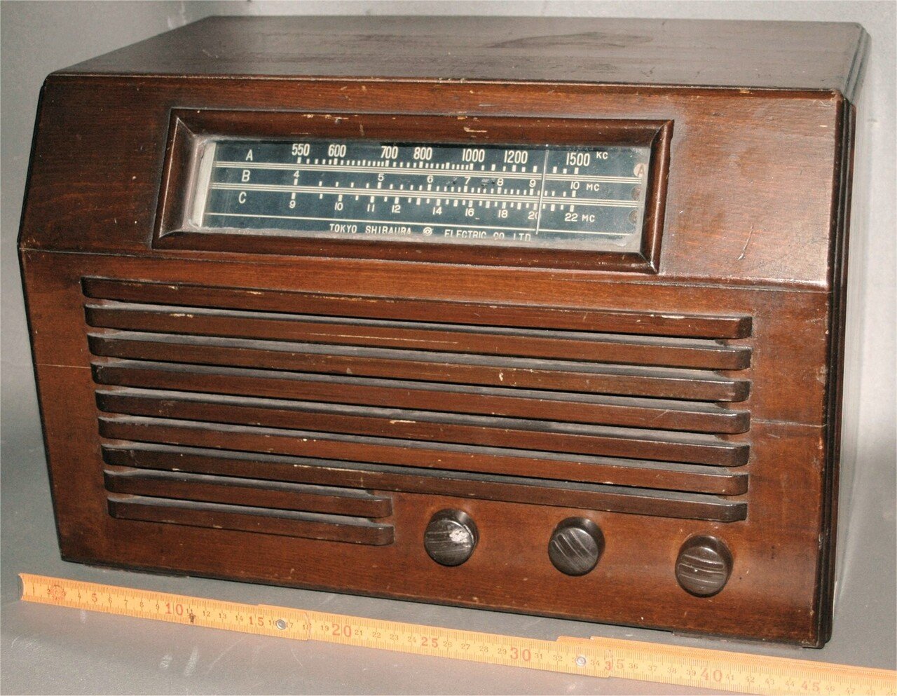 昭和レトロ アンティーク 木製 ONKYO 真空管ラジオ インテリア 【公式