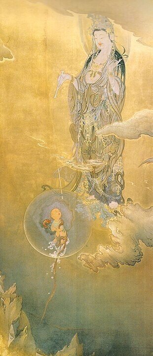 実況する美術鑑賞＃44】狩野芳崖「悲母観音」【毎日60分で1記事