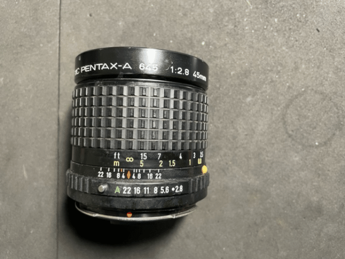 SMC PENTAX A 645 45mm F/2.8 レンズ @4317 Pentax 45mm f/2.8 smc