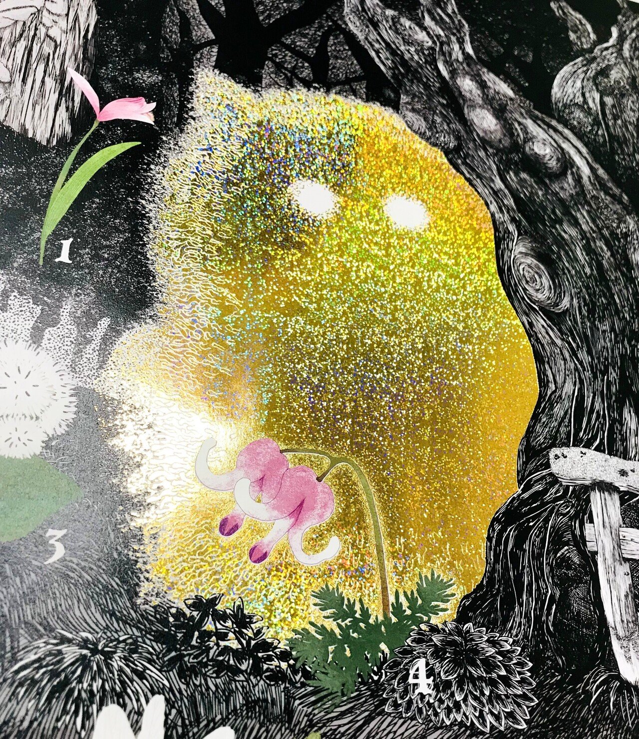 十和田八幡平国立公園 - 守ろう国立公園 - ポスター箔押し加工