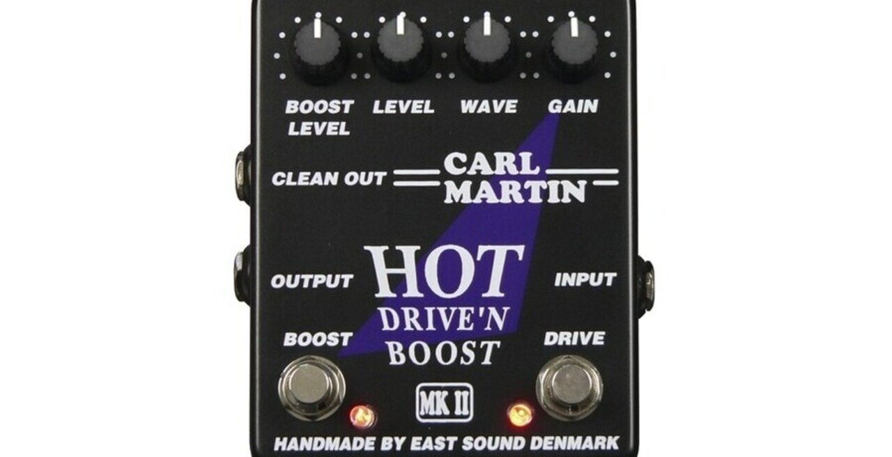 エフェクトペダルの伏兵① Carl Martin Hot Drive'n Boost｜Rockfish's