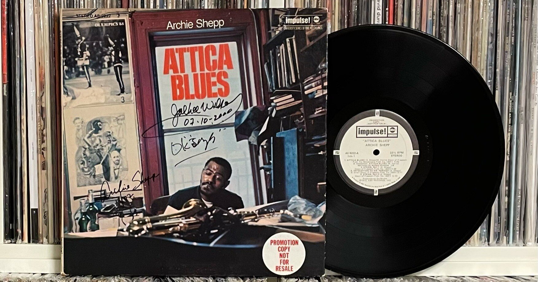 2023年、最初に聴いたレコードは『ATTICA BLUES』｜五辺宏明