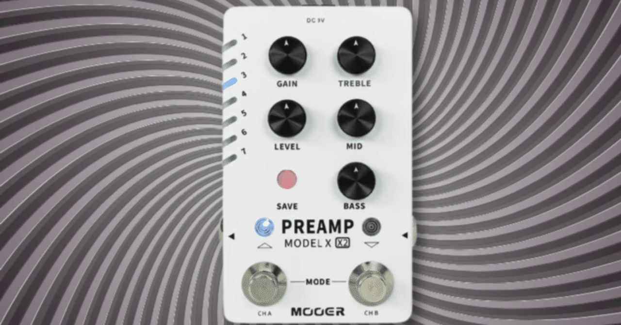 X2”シリーズ一番人気は、Mooer PREAMP MODEL X2！｜Lep International