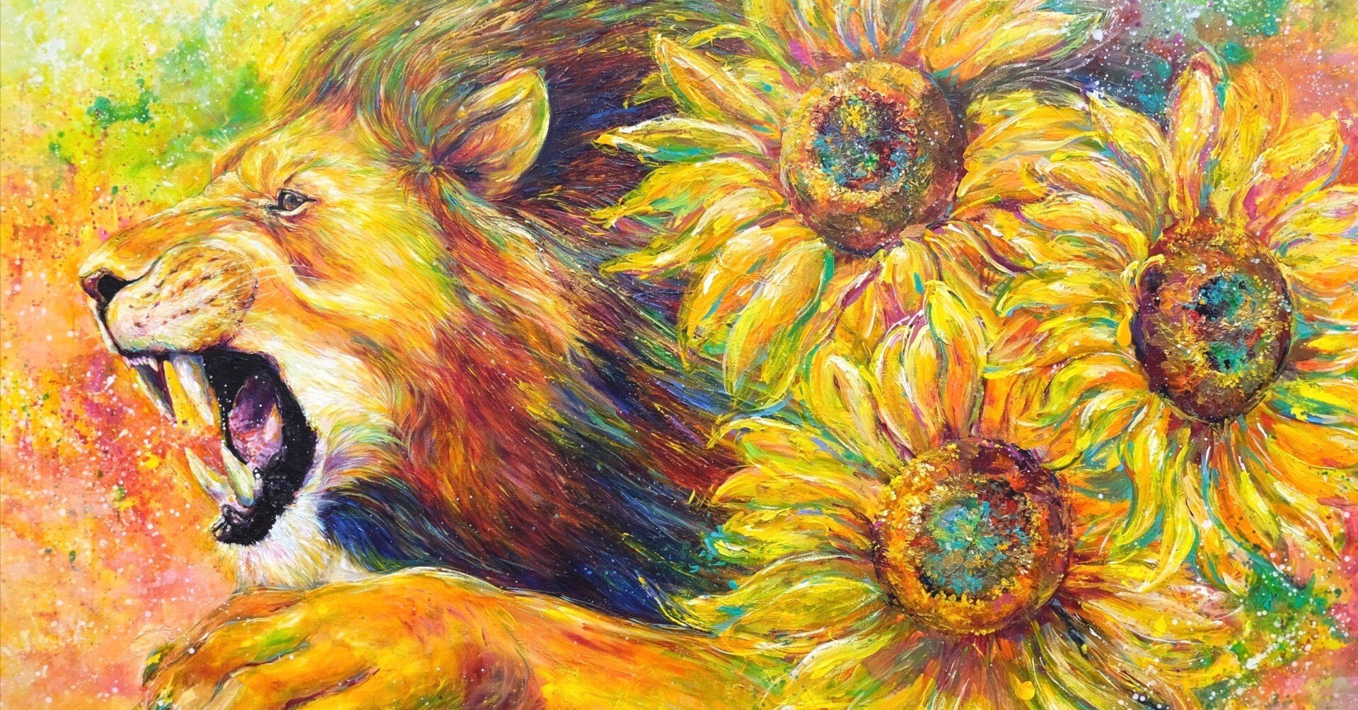 開運】パワフルなシンボル、ライオン｜infinity artist NAO