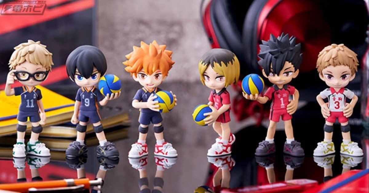 ハイキュー!! フィギュアとバッジセット PalVerse ハイキュー