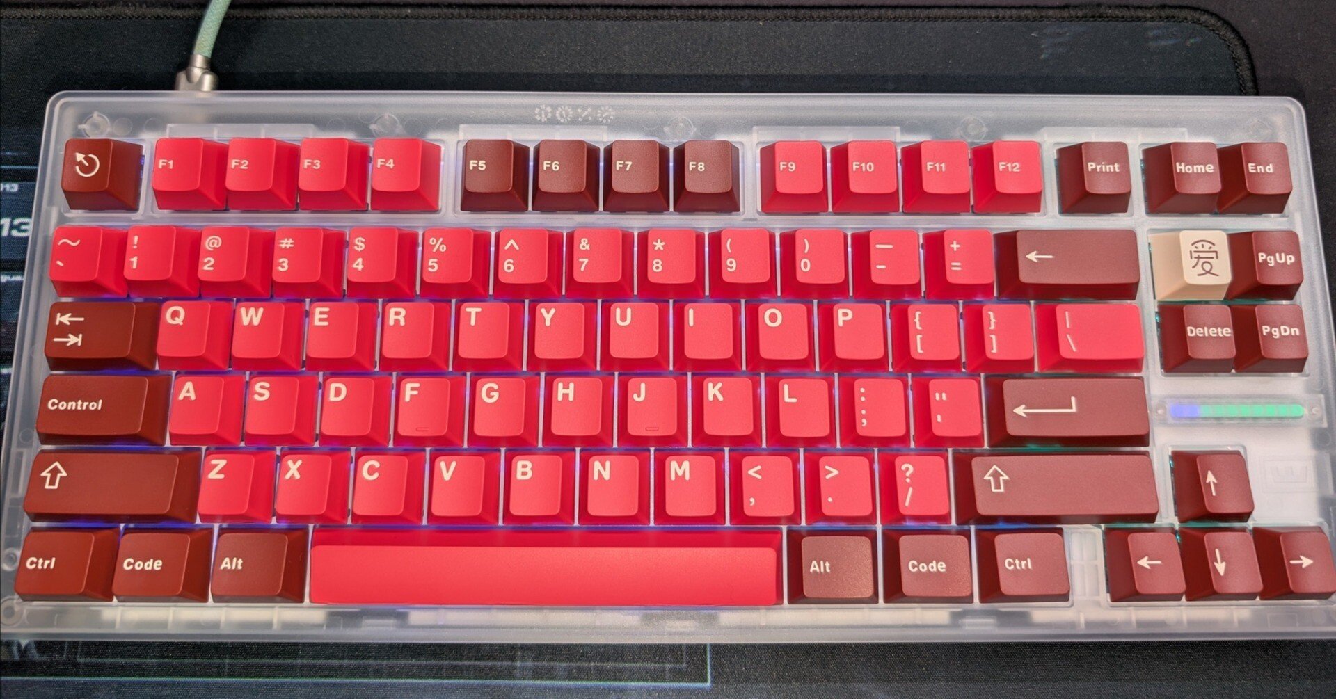 Wooting 80HEのキーキャップ変更｜ふじえだ