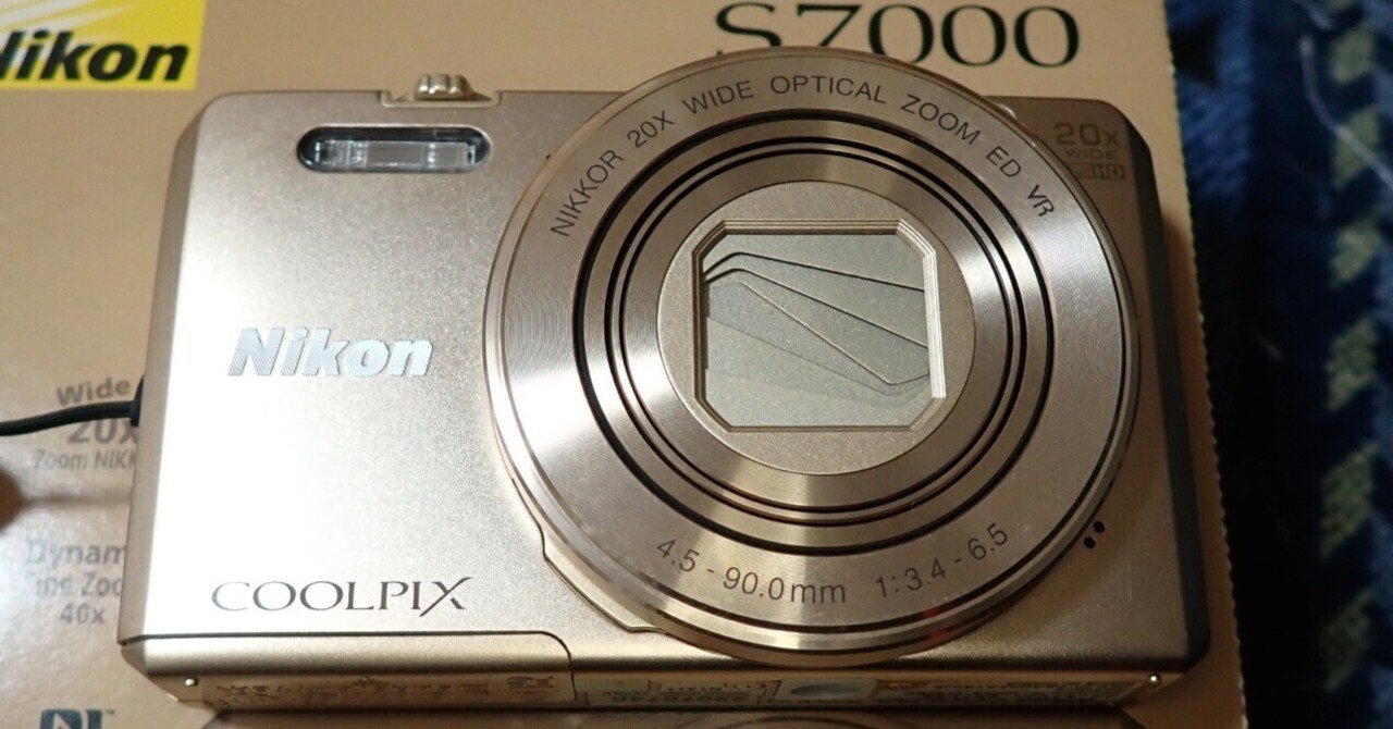 伝説の（笑）Nikon coolpix S7000を購入しました🤗｜セるしうす