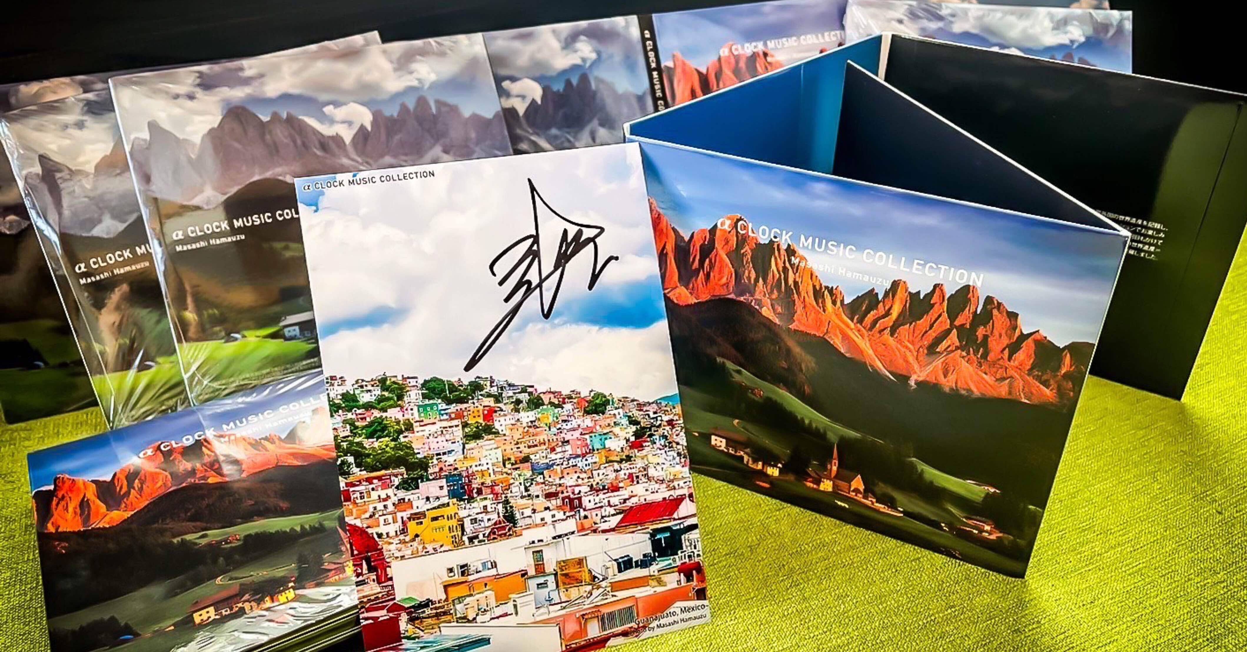 α CLOCK MUSIC COLLECTION」発売！｜MONOMUSIK（浜渦正志公式情報）