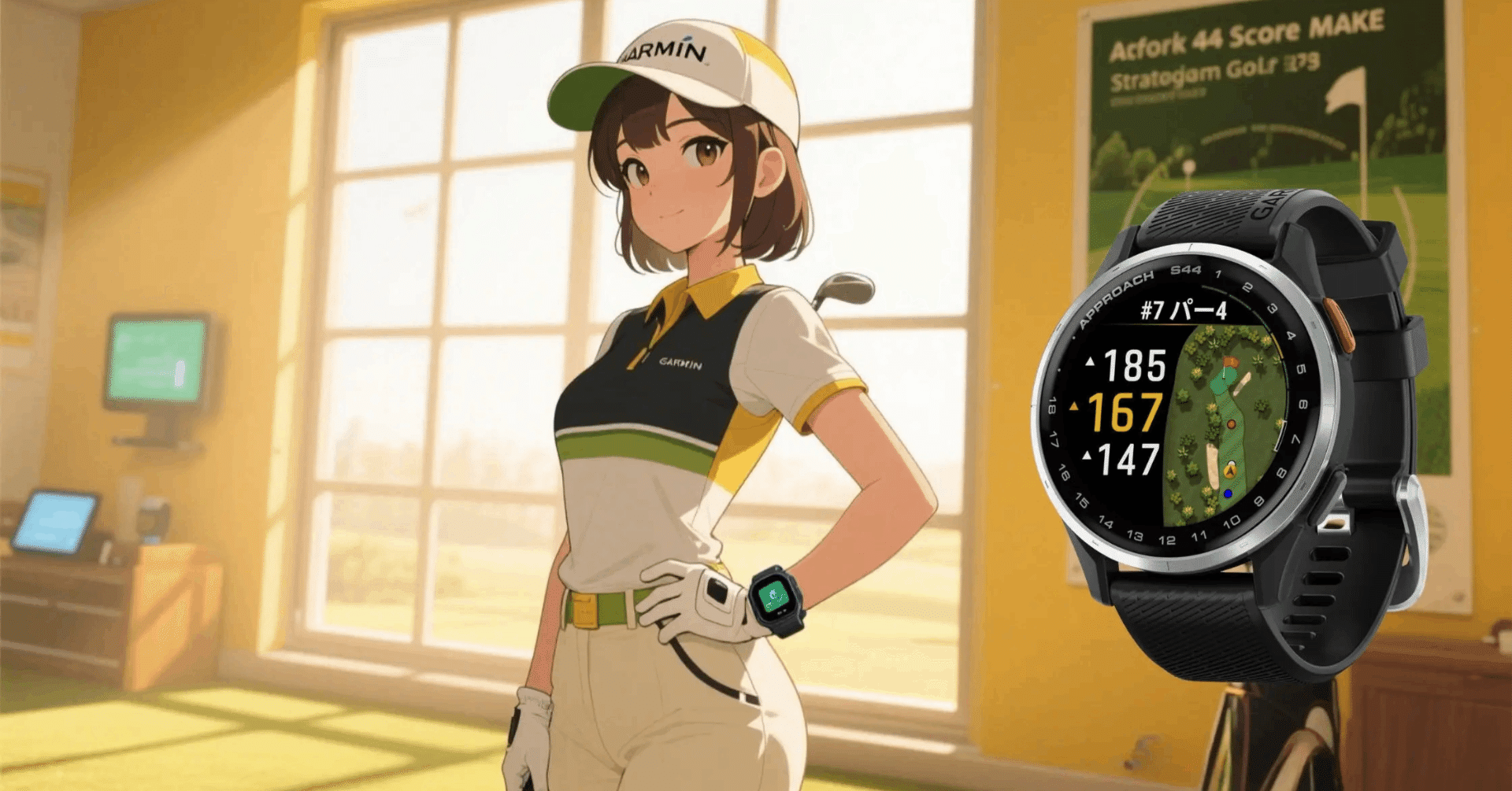 ゴルフが変わる一手！Garmin Approach S44はスコアメイクの戦略的