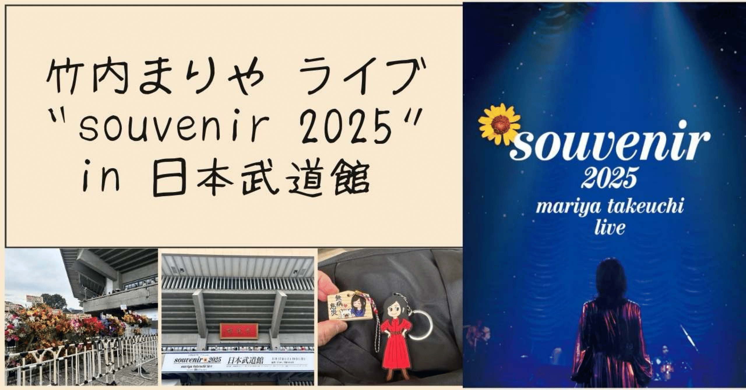 竹内まりや ライブ“souvenir 2025” ｜内藤郁子 Ikuko NAITO