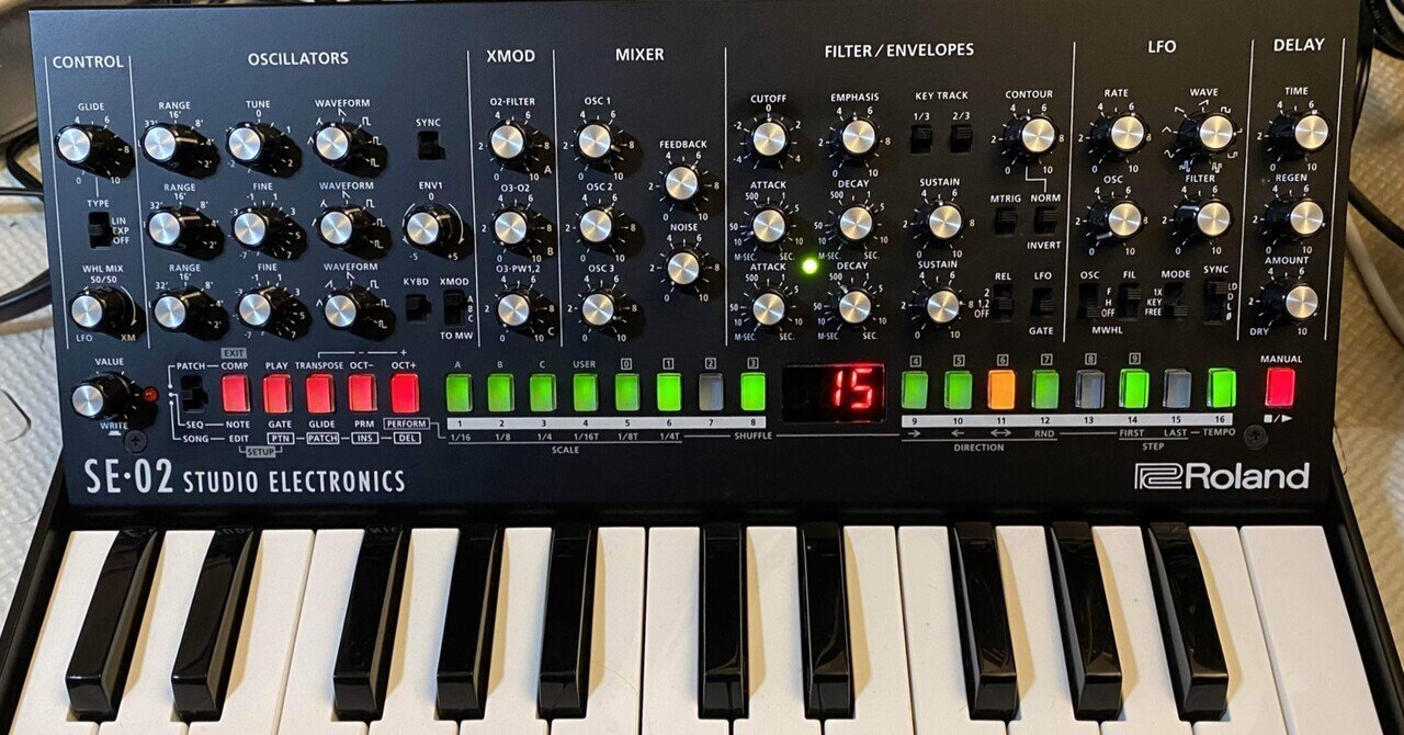 正統派のフリした変態アナログモノシンセ Roland SE-02｜しがらみ