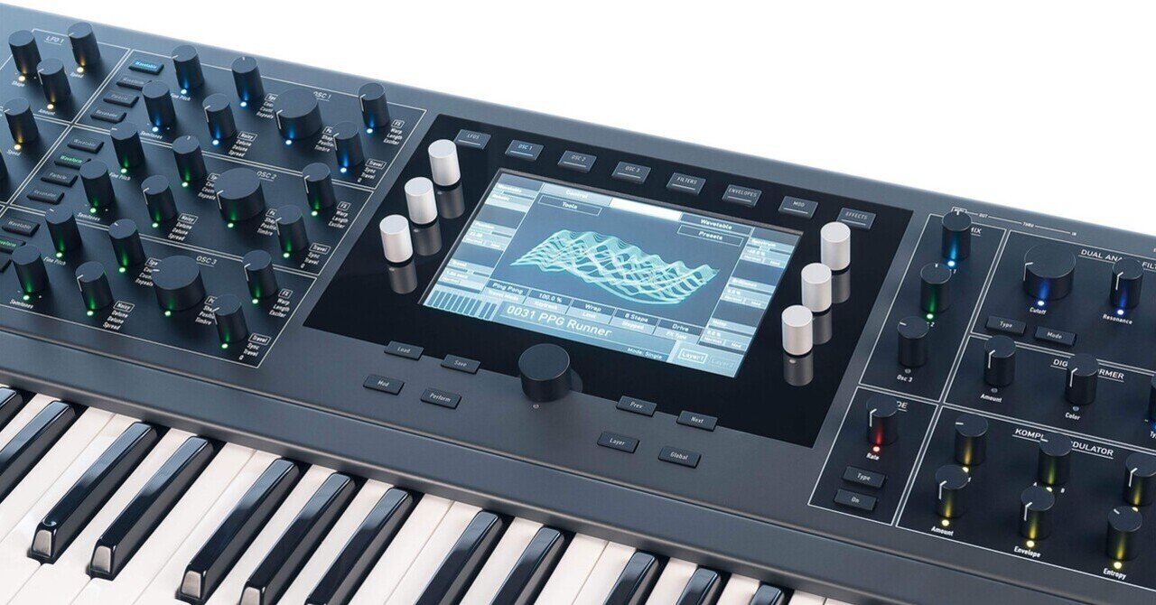 Waldorf Quantumの、全部入りオシレータ｜たれぞう