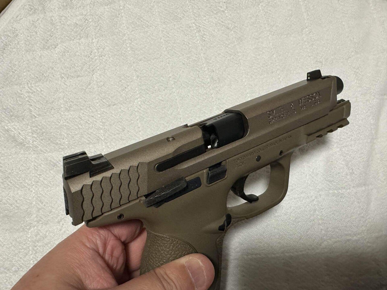 東京マルイ M&P9 Vカスタム｜The Man in the HMT