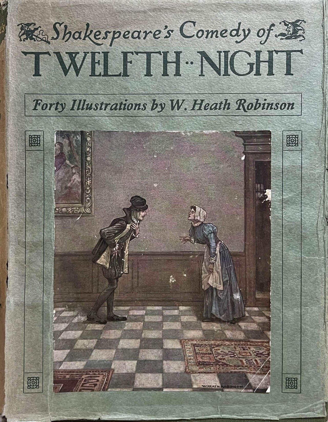 ウィリアム・シェイクスピア、ヒース・ロビンソン『十二夜』1908年初版