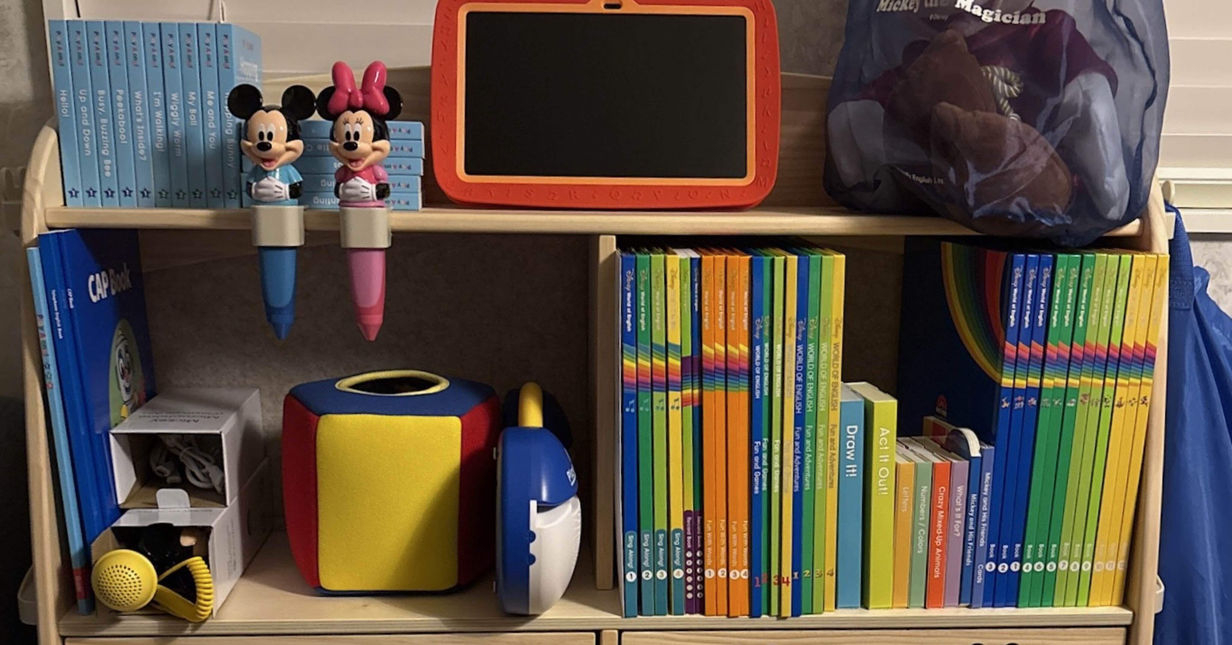 ディズニー英語システム(DWE)のフルパッケージが届いた話｜ももっと育児