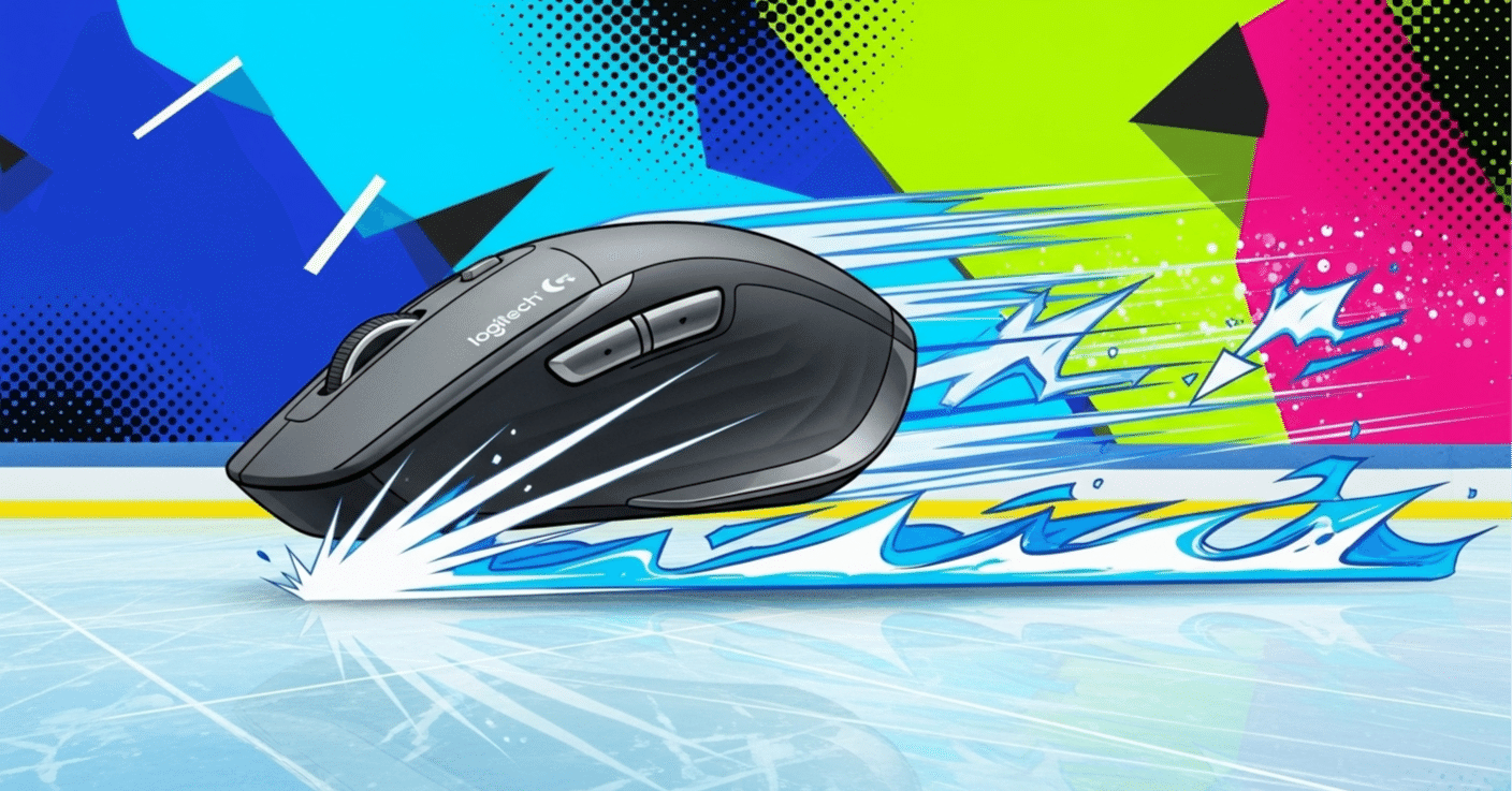 superglide プレミアムガラスマウスパッド Lサイズ