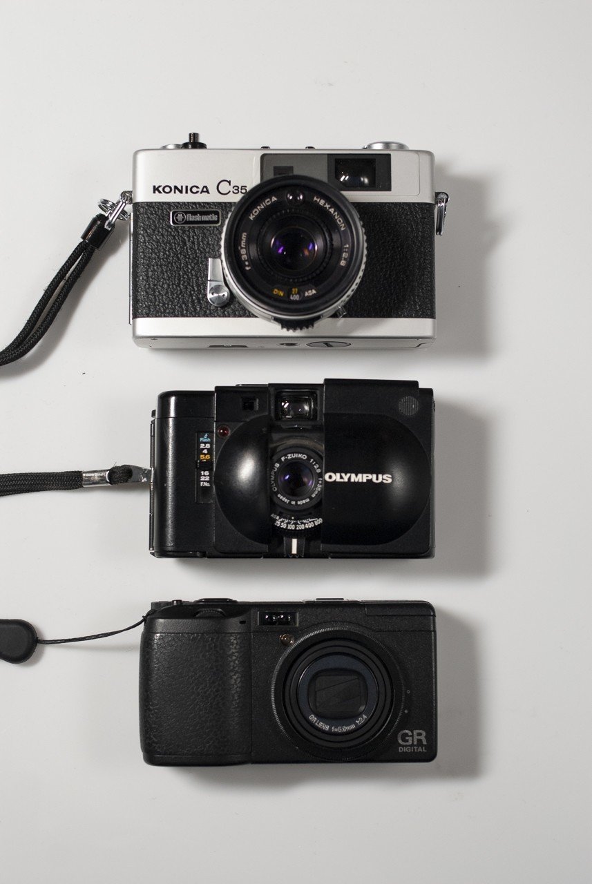 my camera] OLYMPUS XA｜薄明