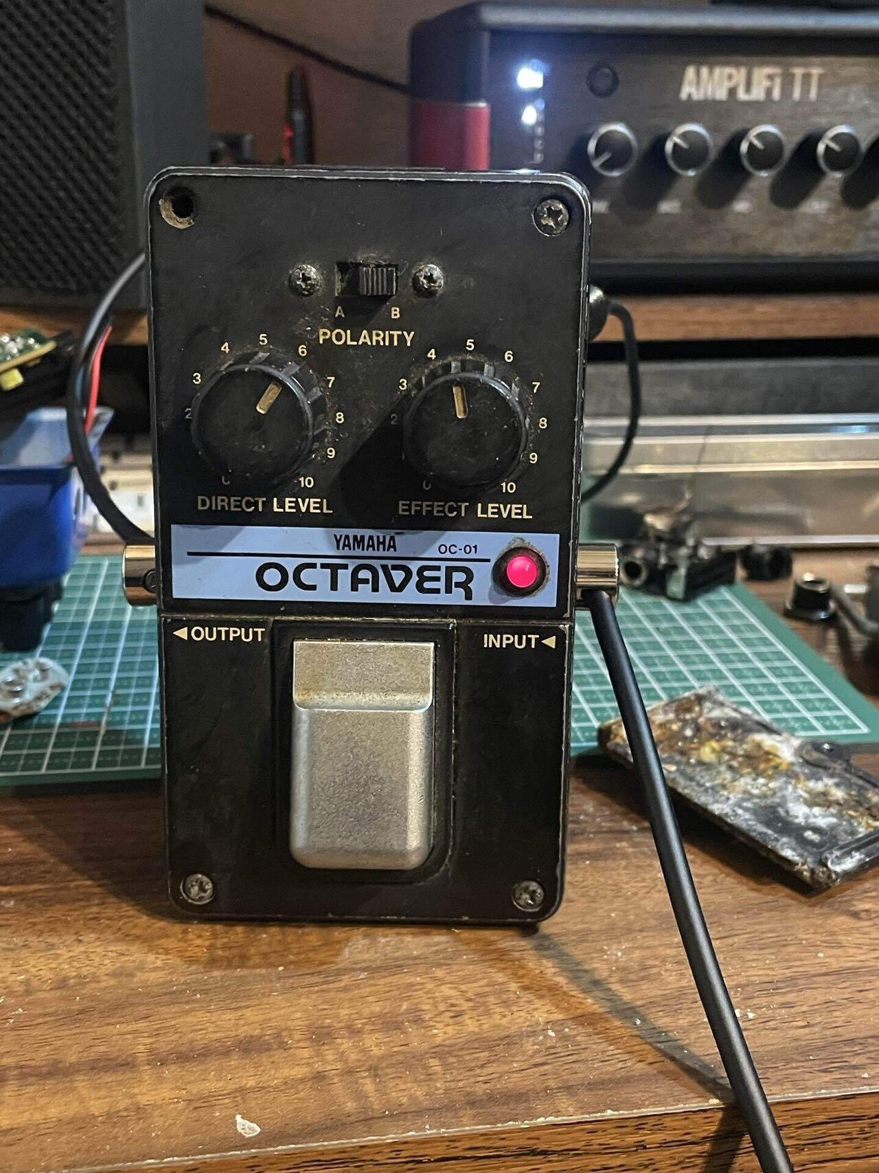 YAMAHA OC-01 オクターバー 修理+DCジャック増設｜せーやー