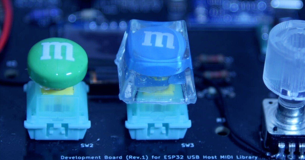 レジンでキーキャップ作ってみた｜えぬでんき