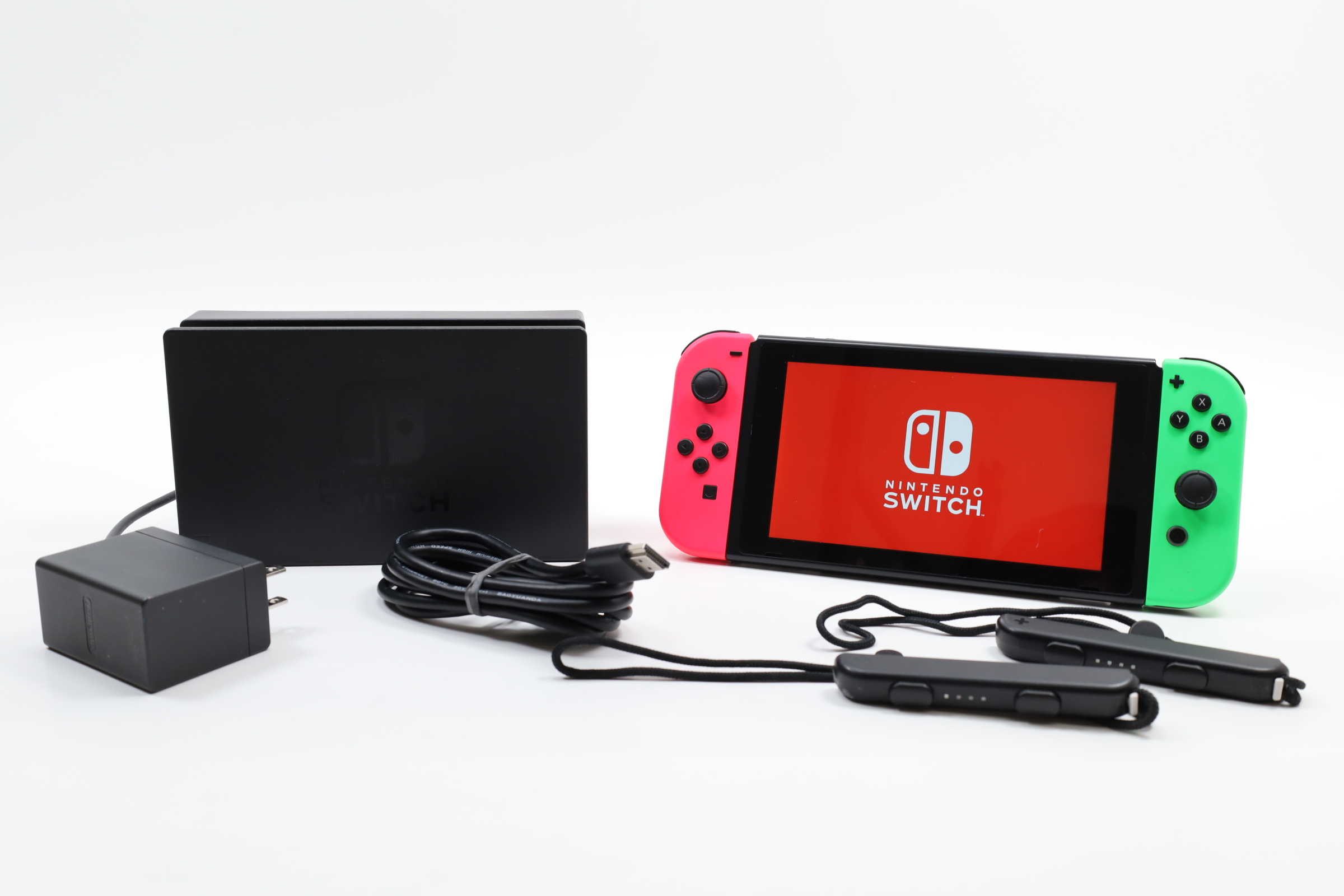 Nintendo Switch HAC-001(-01) 32GB Video Game System - Neon Pink