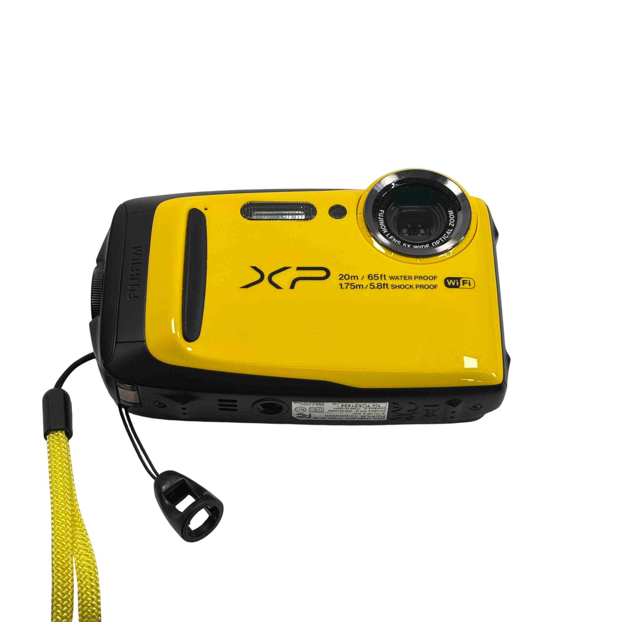 Fujifilm FinePix XP120 16MP Yellow Waterproof Digital Camera