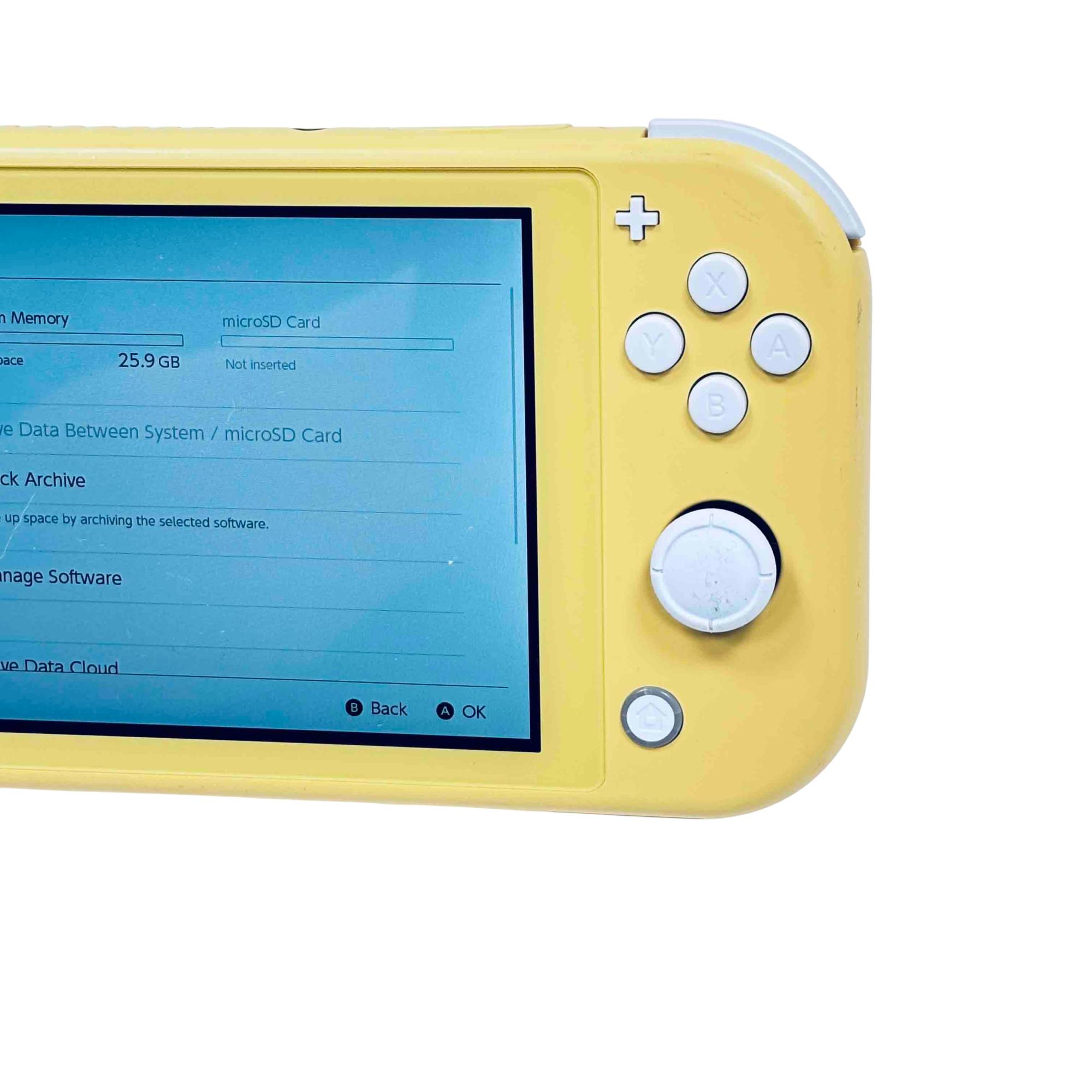 Nintendo Switch Lite HDH-001 Handheld Video Game System Yellow 1079