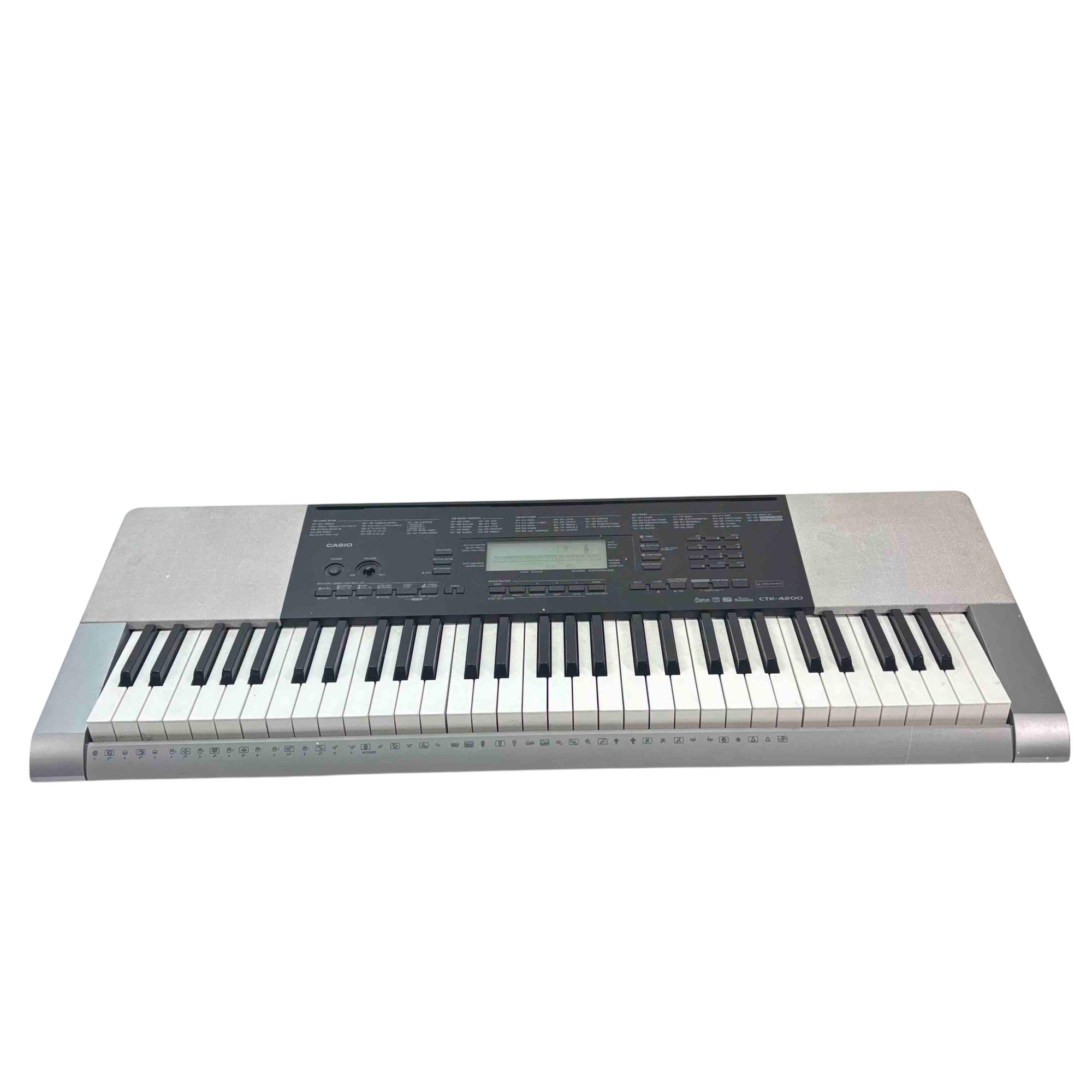 Casio CTK-4200 61-Key 600 Tones 180 Rhythms Portable Keyboard