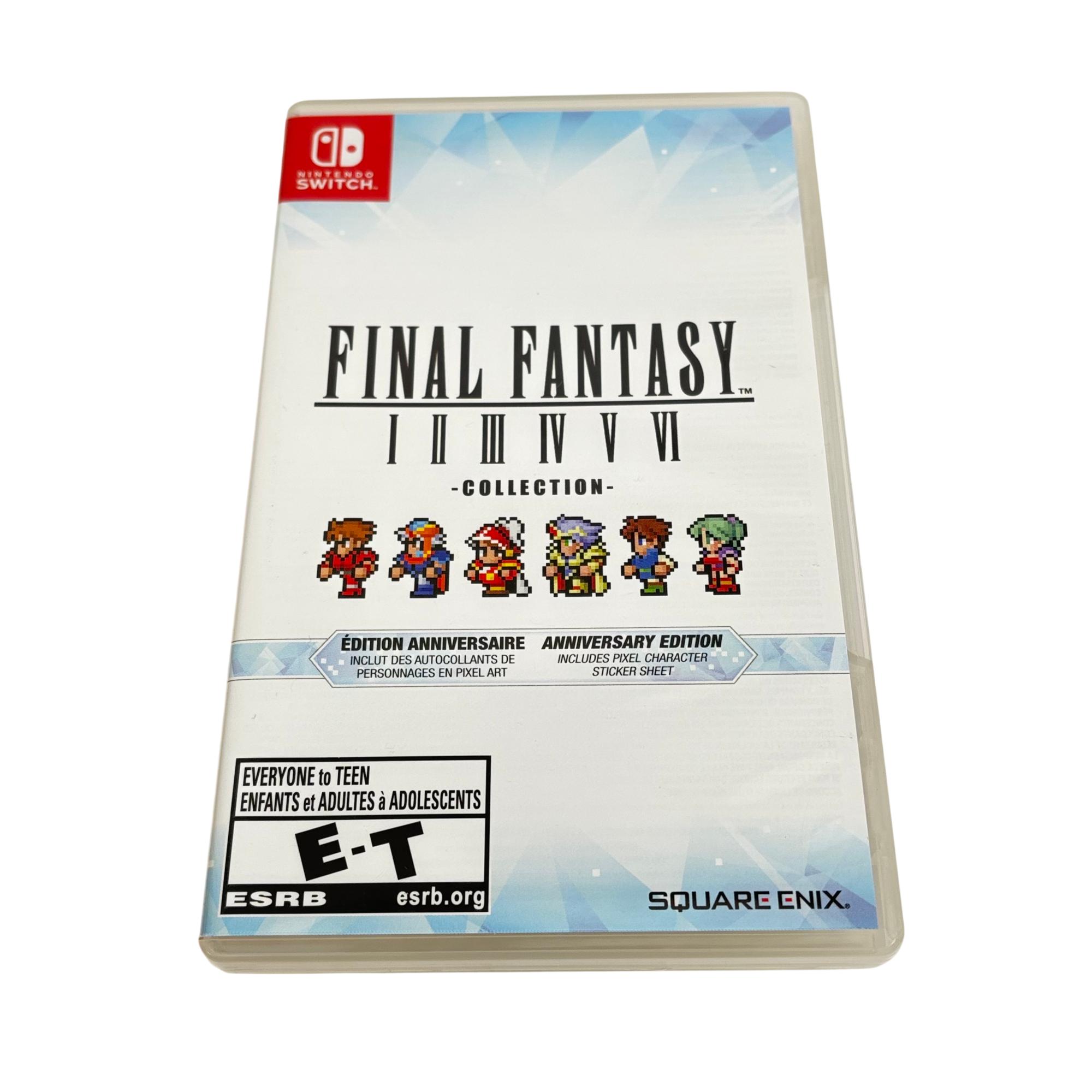 Final Fantasy Collection I II III IV V VI - For Nintendo Switch