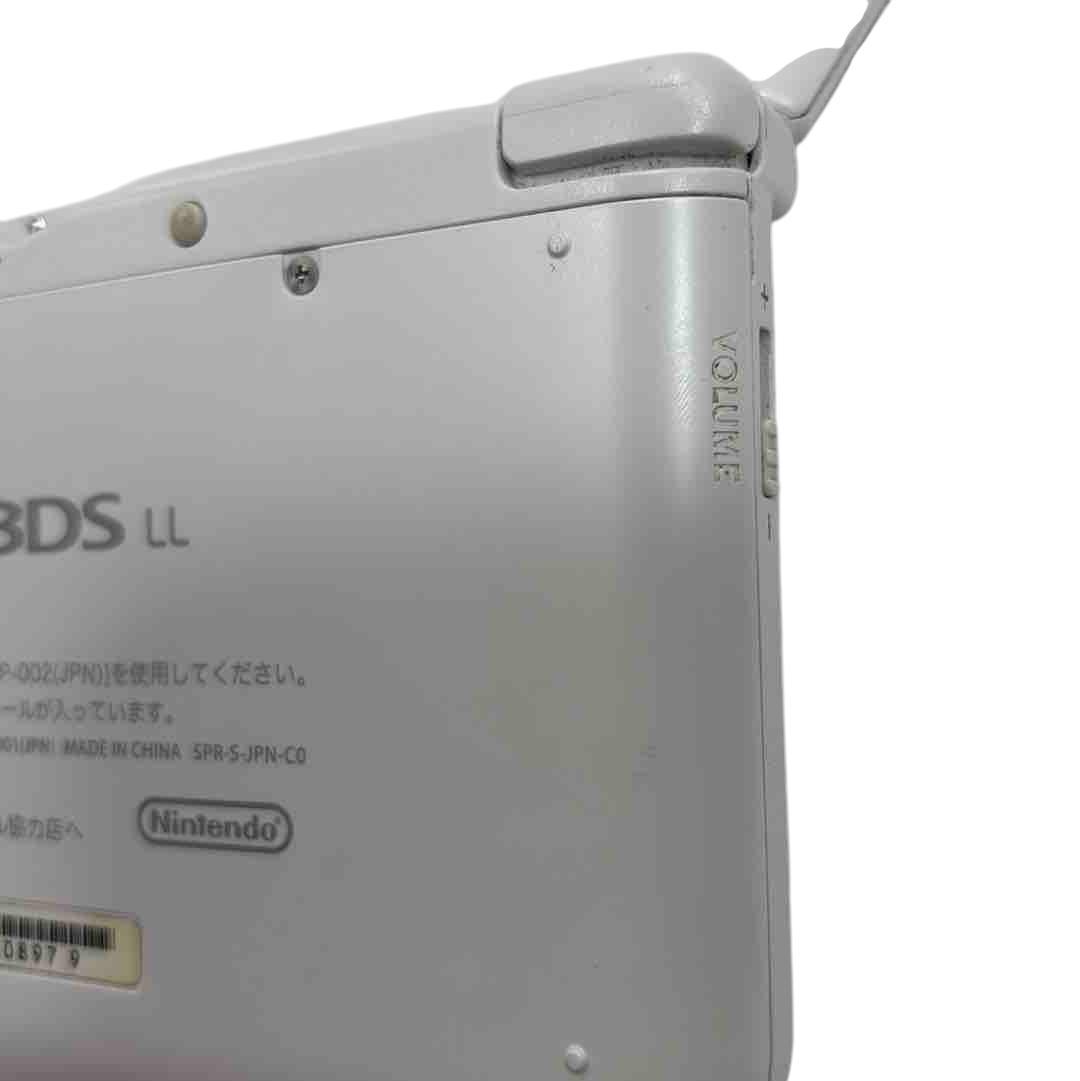 Nintendo 3DS LL SPR-001 JPN White Handheld Gaming Console 5206