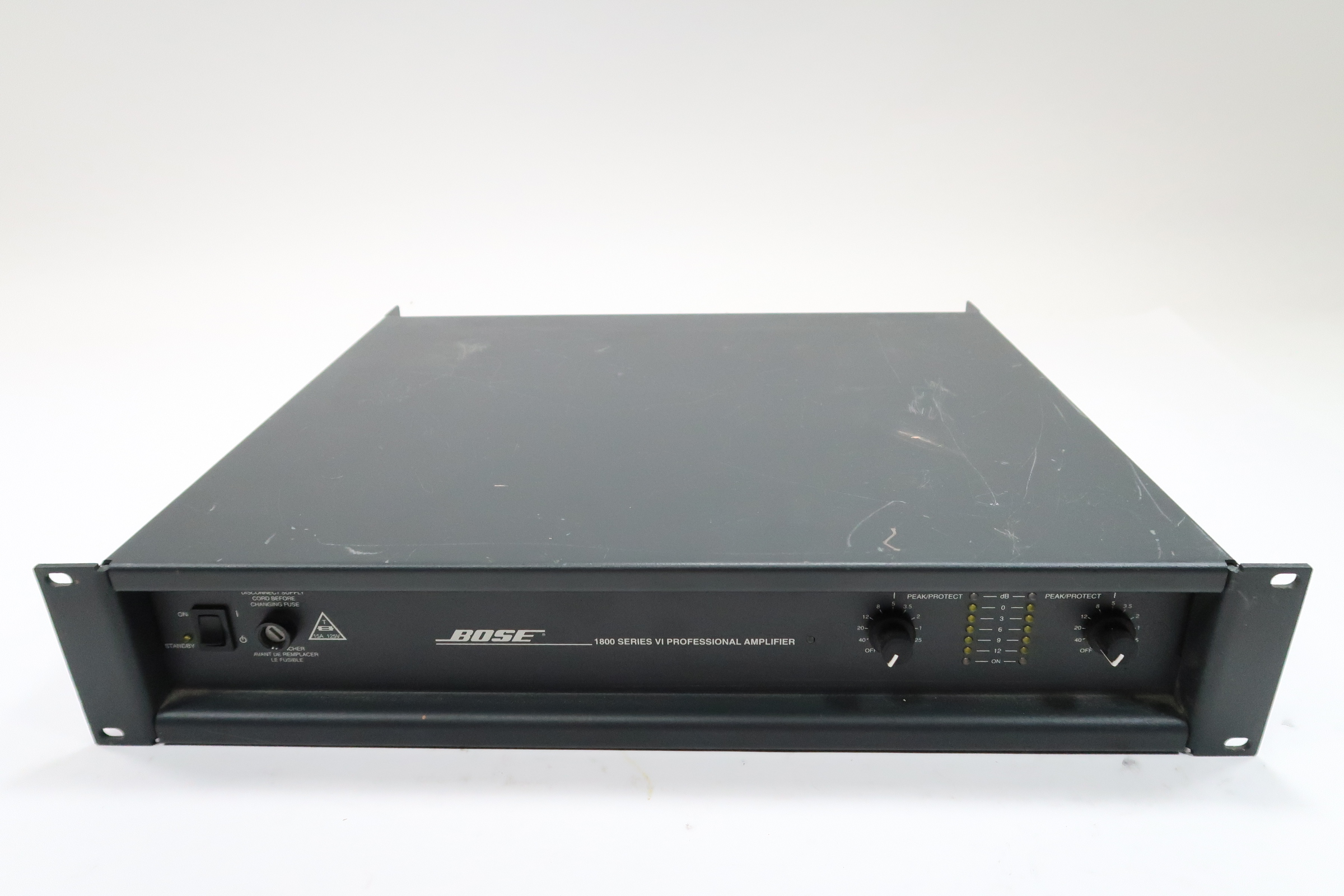 Bose Model 1800-VI Professional Stereo Power Amplifier - Black 9786