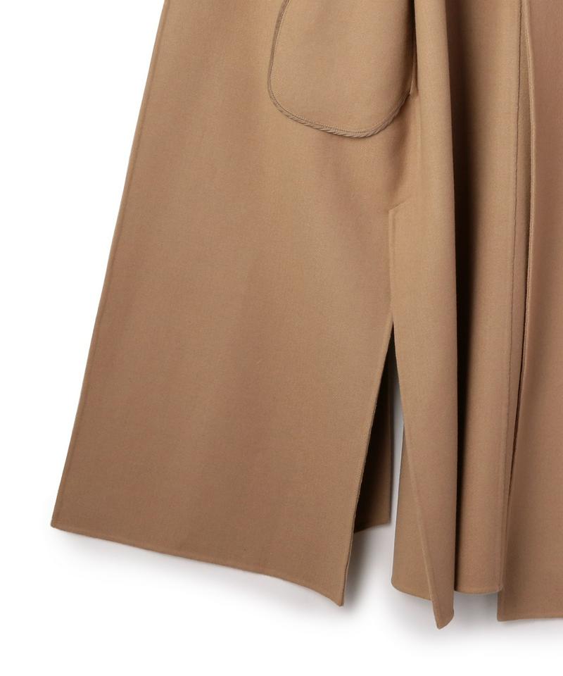 ESTNATION(エストネーション)の「ストール付きダブルフェイスロング