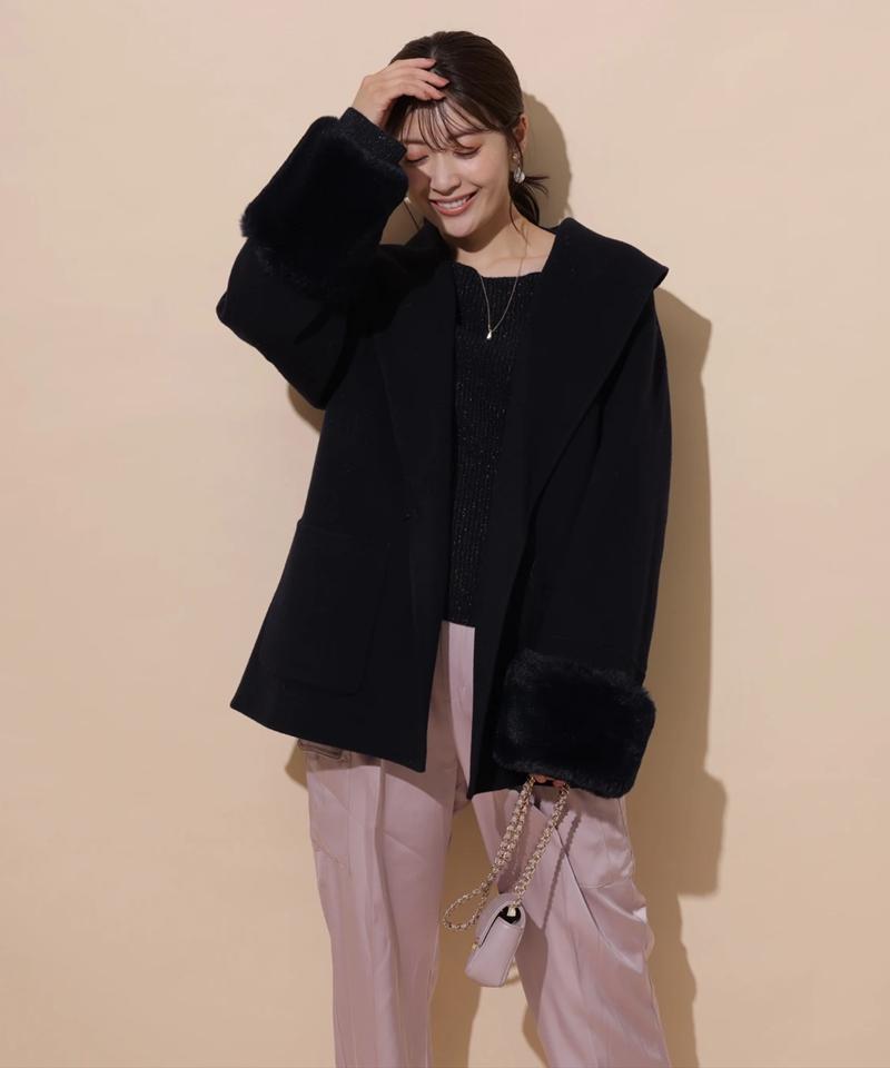 Apuweiser-riche(アプワイザー・リッシェ)の「《店舗限定》袖ファー