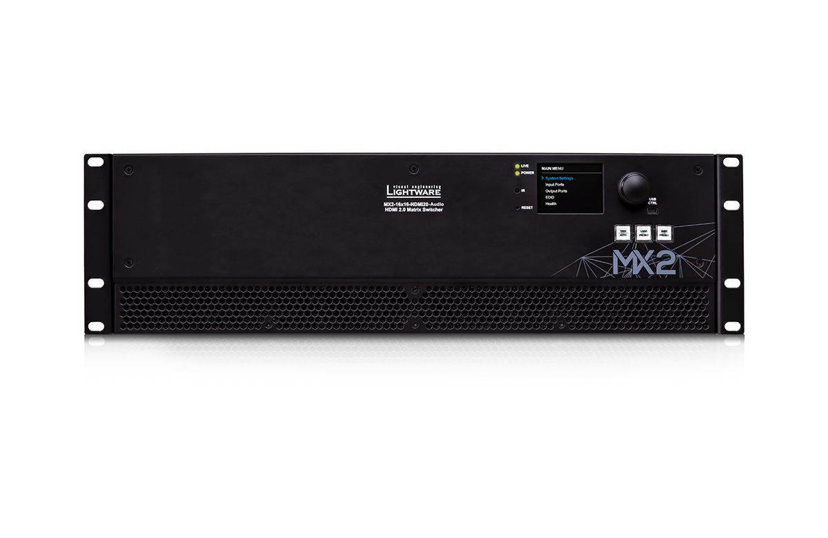 MX2-16x16-HDMI20-Audio | 4K HDMI Matrix Switcher