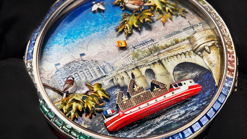 ルイ·ヴィトンが新作ポケットウォッチ「エスカル·オ·ポンヌフ」を発表