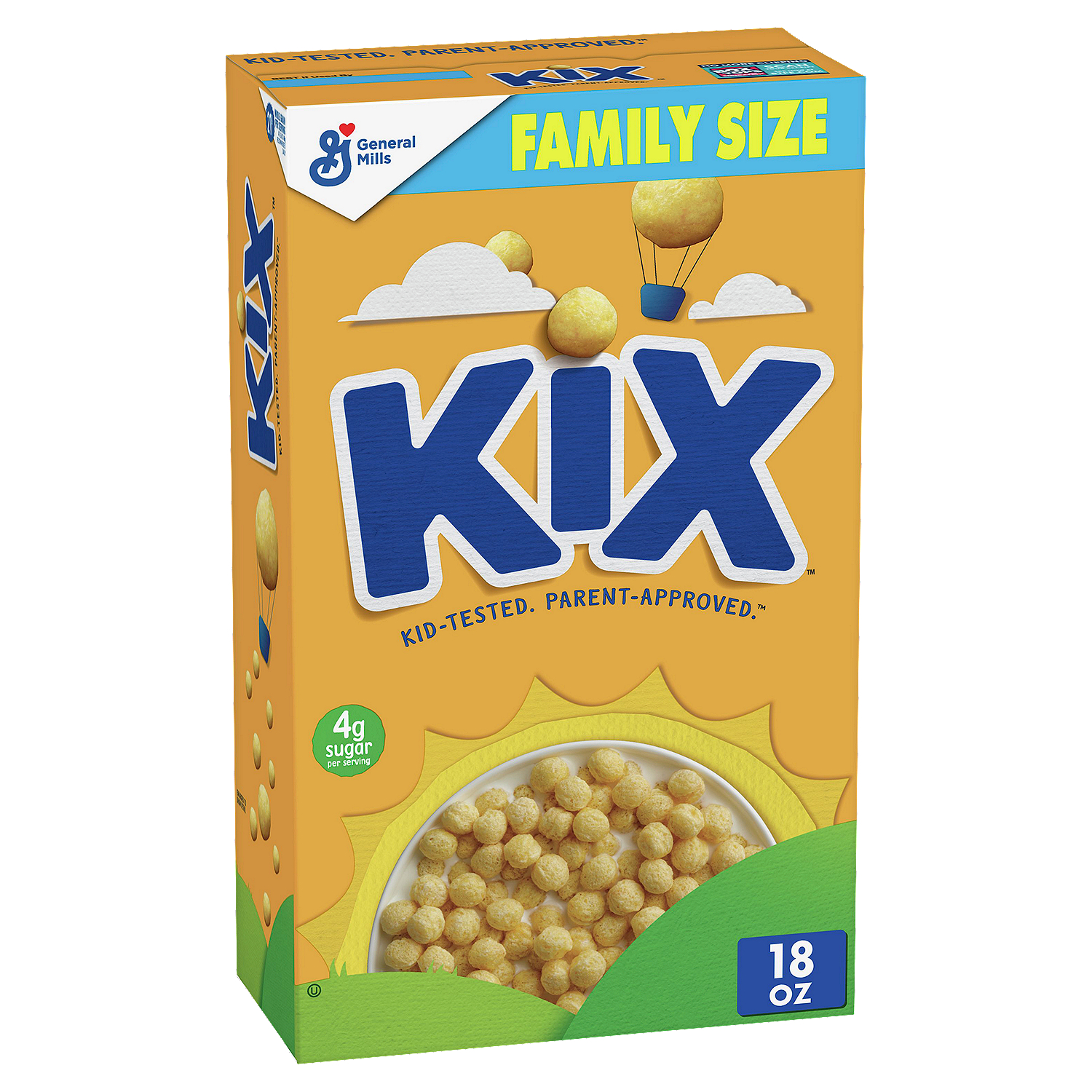 General Mills Kix Crispy Corn Puffs Family Size, 1 lb 2 oz - ShopRite