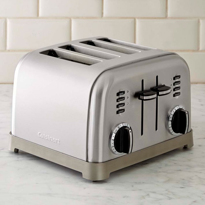 Cuisinart 4-Slice Metal Classic Toaster | Williams Sonoma