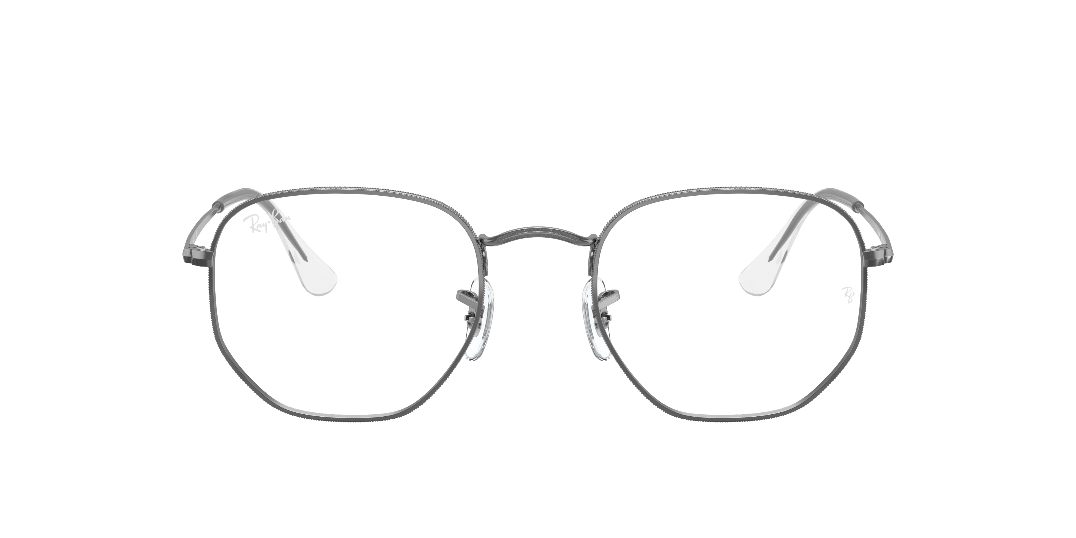 Ray-Ban 0RX6448 Glasses in Silver/Gunmetal/Grey | Target Optical