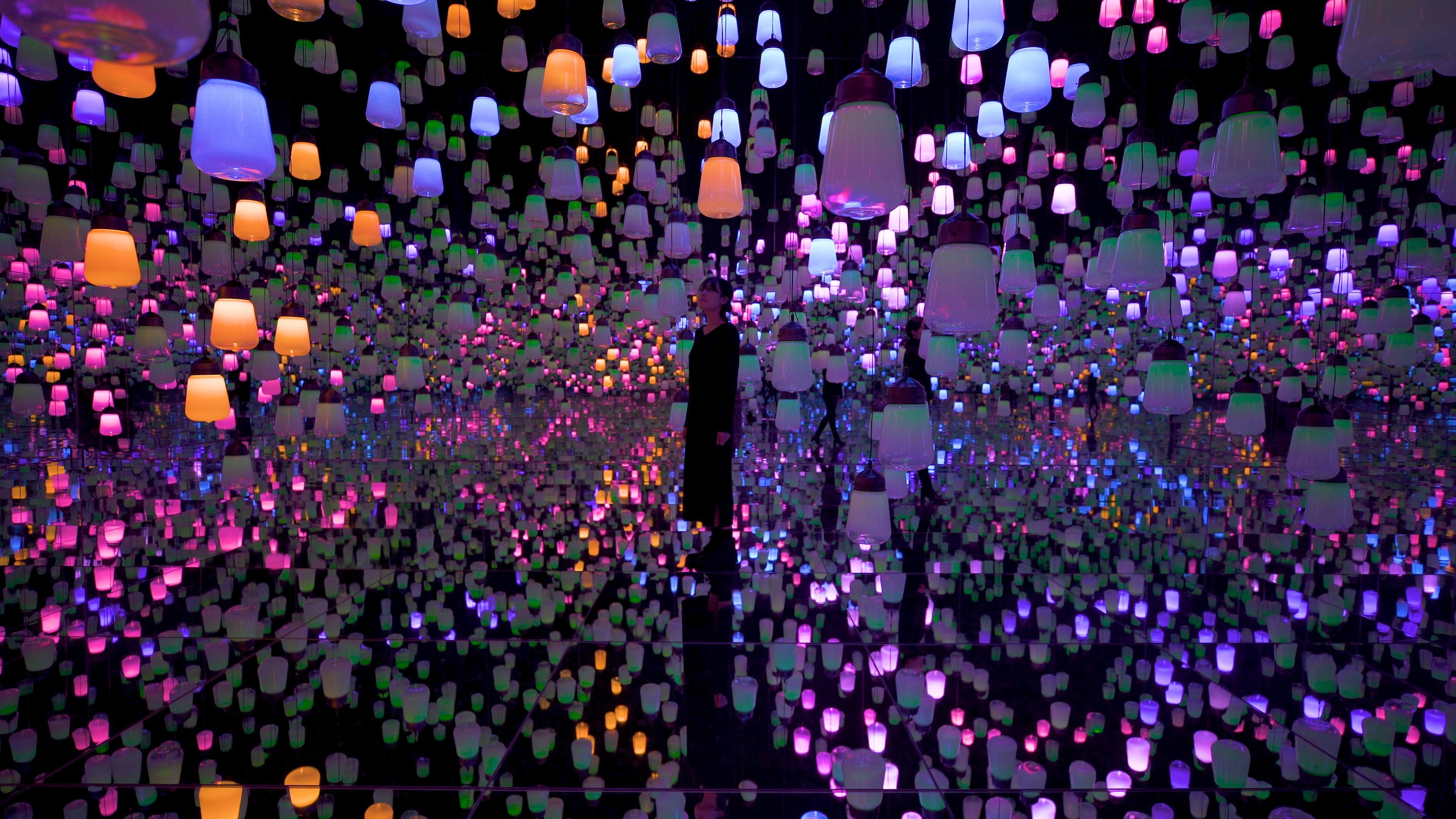 呼応するランプの森：One Stroke - Spring Mountain Fields / Forest