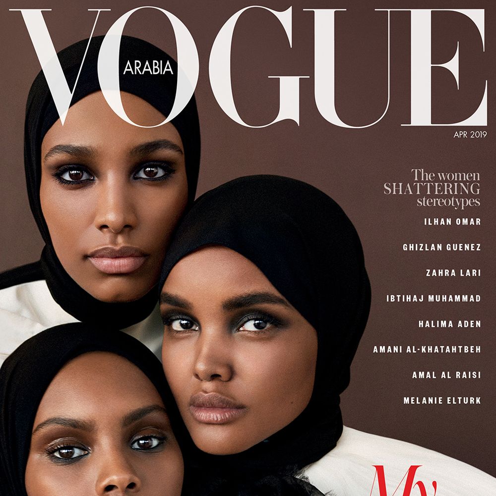 Vogue Arabia Makes History, Puts Three Black Hijabi Models on the