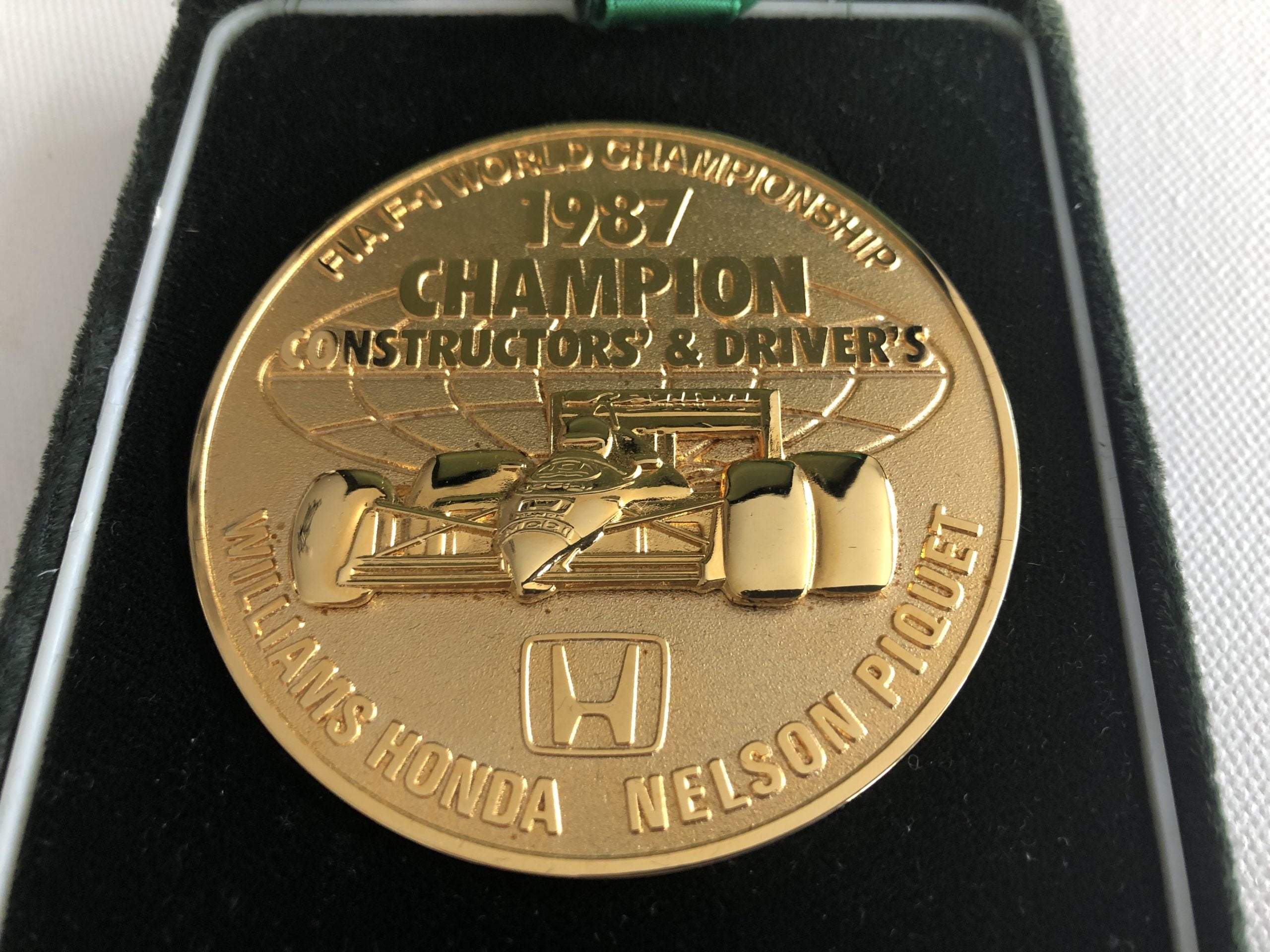 Nelson Piquet / Williams Honda - Constructors and Driver